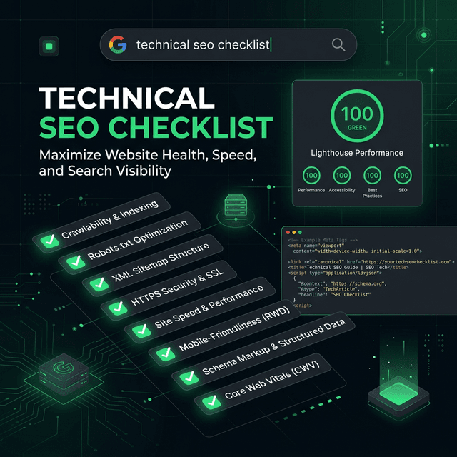 Technical SEO Checklist for Next.js Websites in 2025