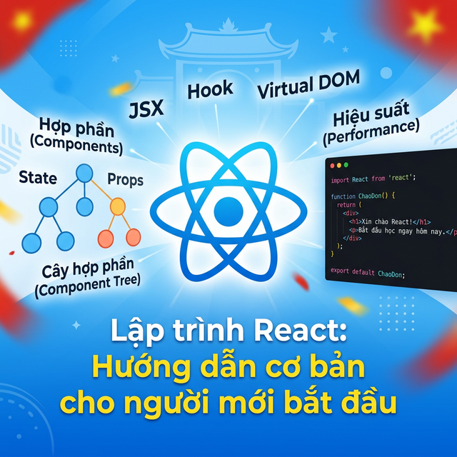 React Là Gì? Hướng Dẫn Toàn Diện Cho Người Mới Bắt Đầu